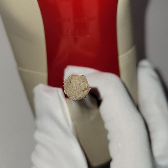 Christian LouboutinTucson Cap-Toe Red Sole Bootie, Nude - Picture 14 of 17